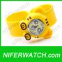 cute silicone animal slap watch for kids
